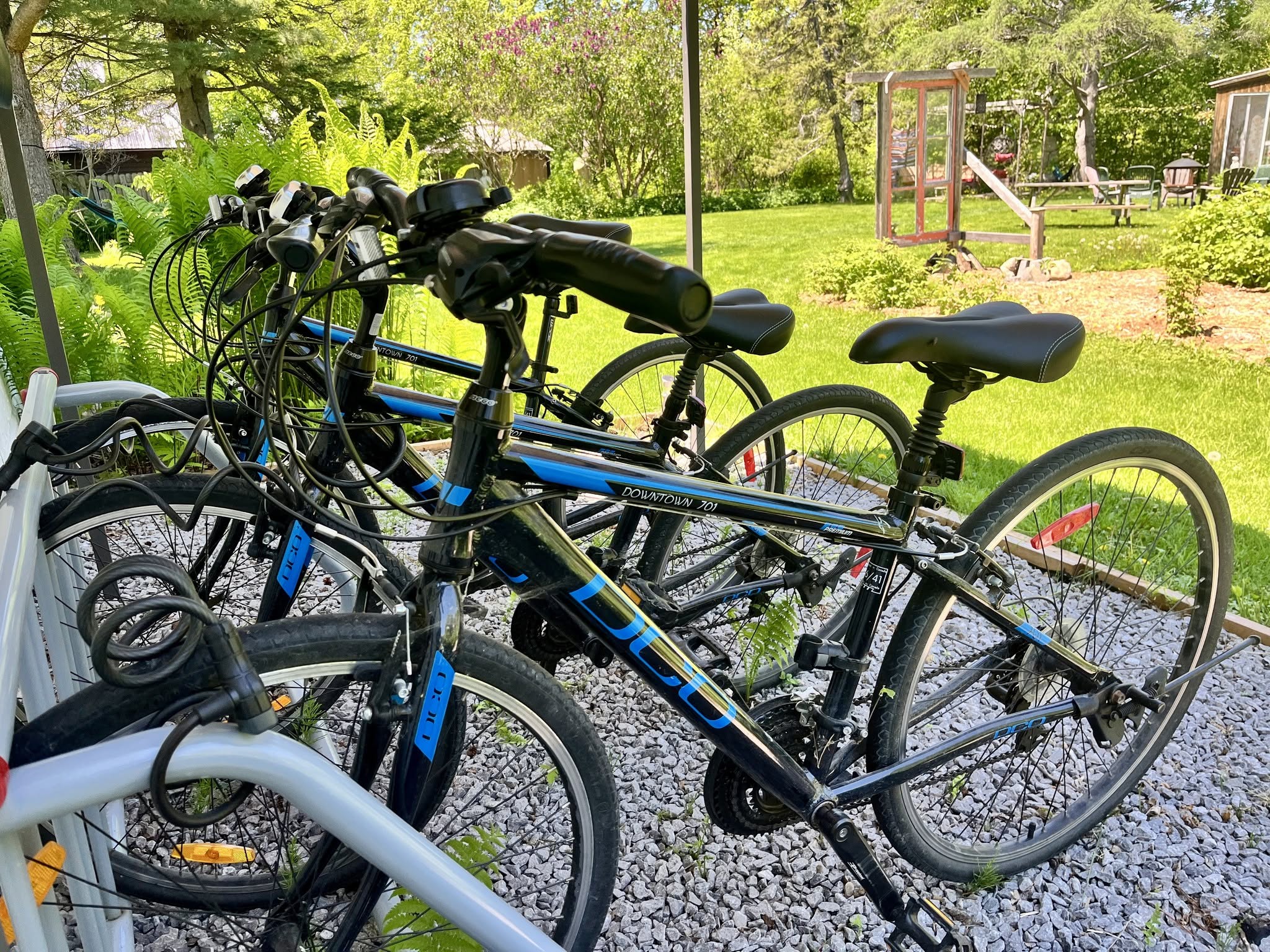 Complimentary bicycles at Gîte TerreCiel